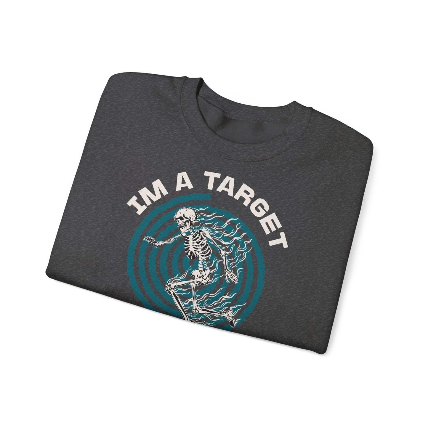 A Target, sudadera unisex con cuello redondo