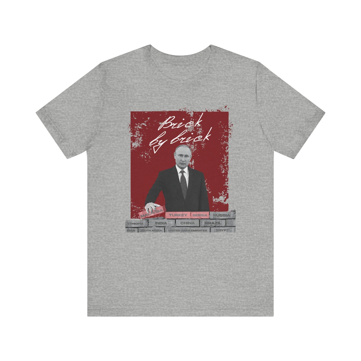 Brick by brick, Camisetas unixes