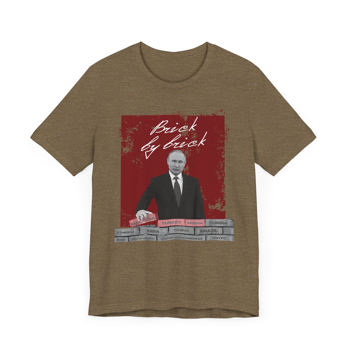 Brick by brick, Camisetas unixes