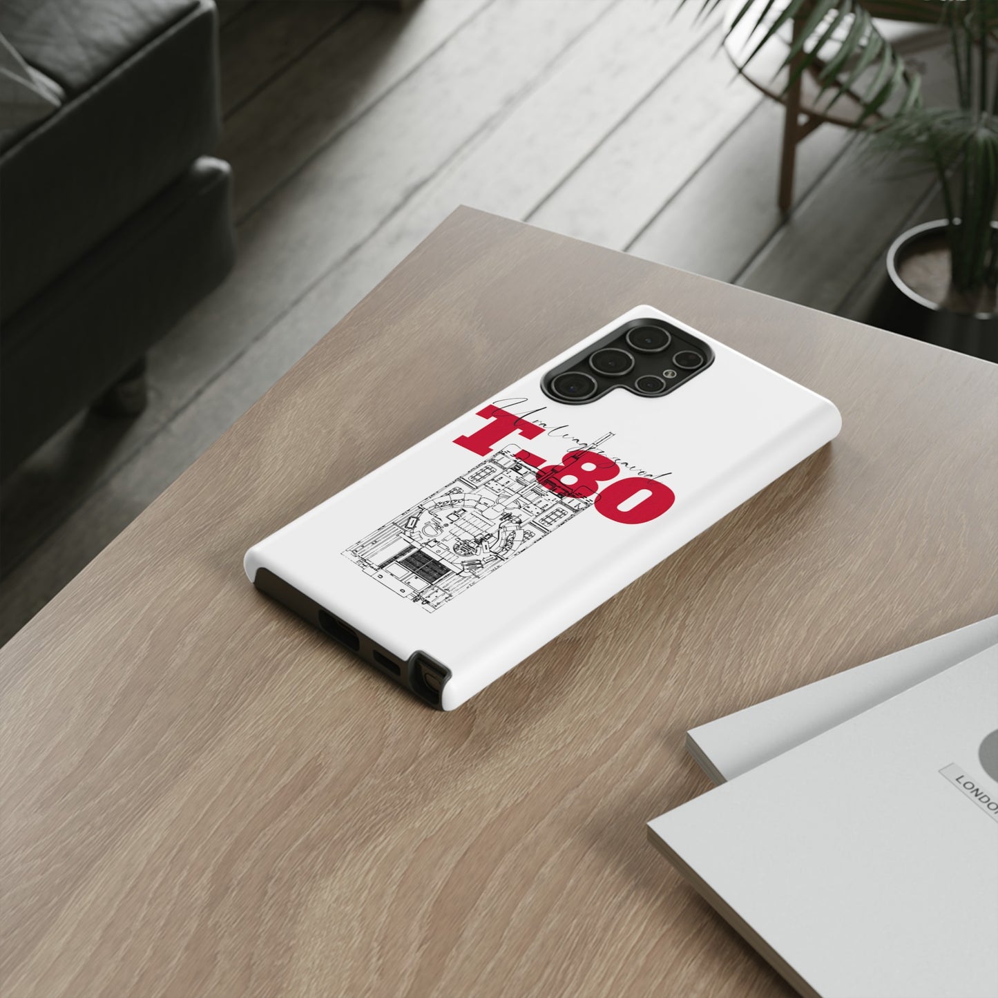 T-80, estuche para celular