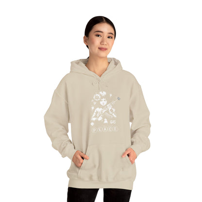 Peace, Sudadera con capucha unisex Heavy Blend™