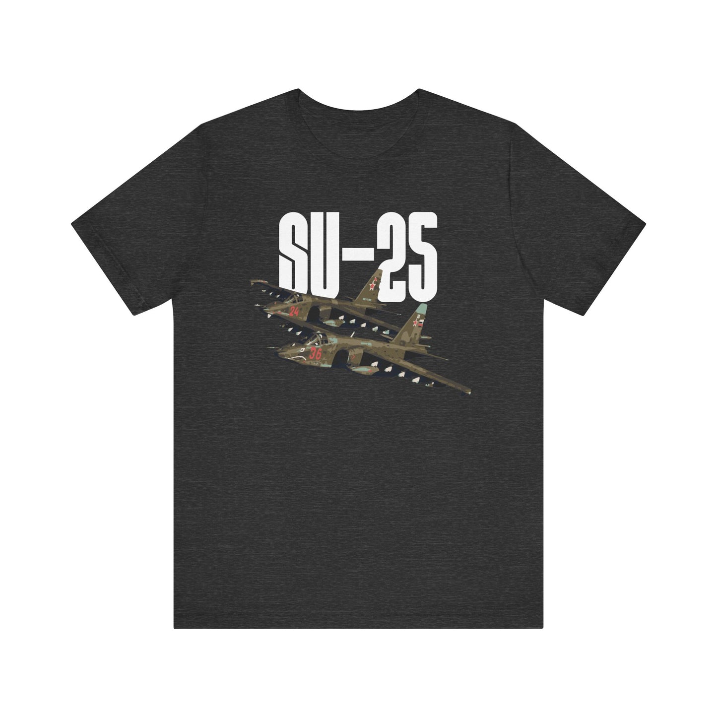 SU-25, Camiseta de manga corta de punto unisex