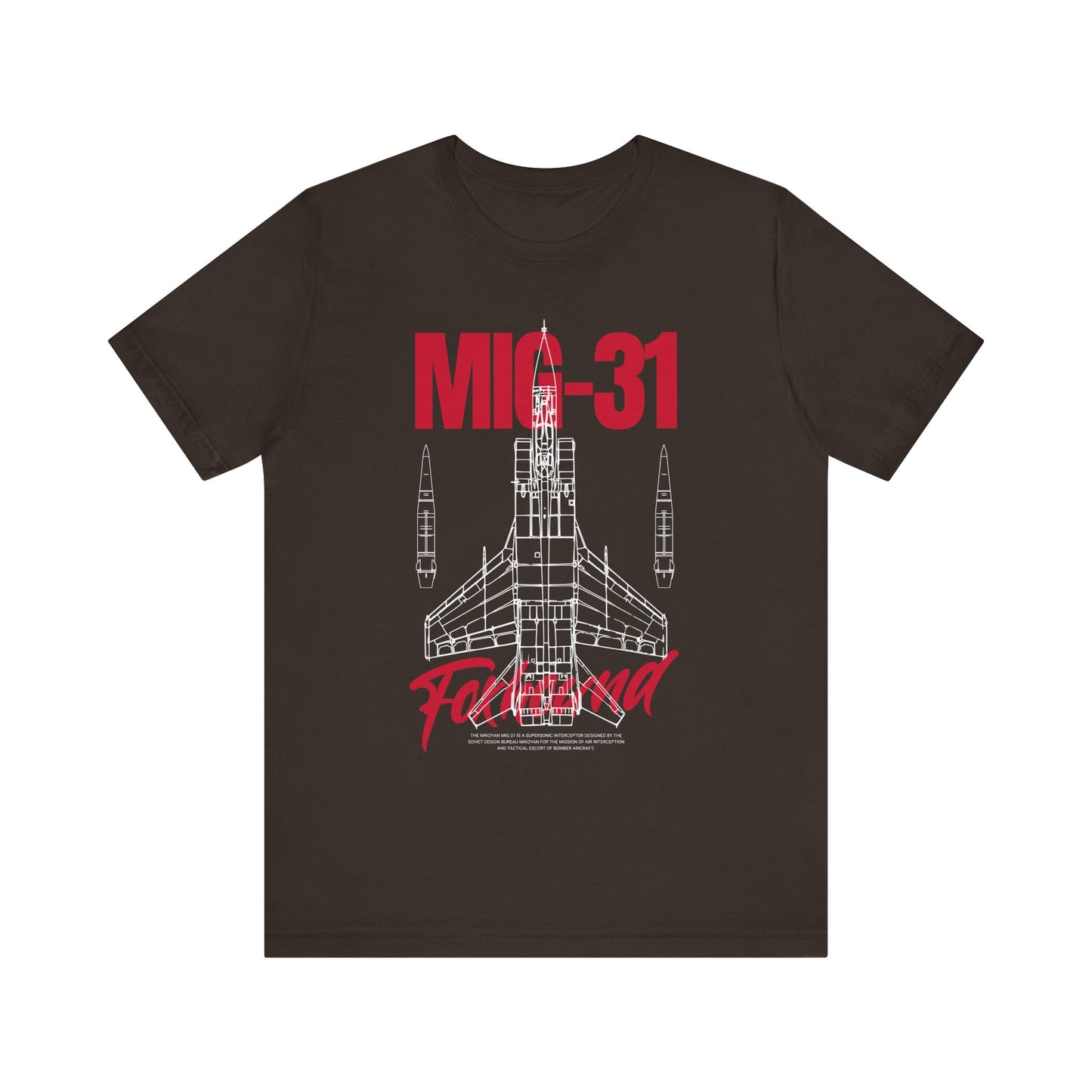 MIG-31, Camiseta de manga corta unisex de jersey