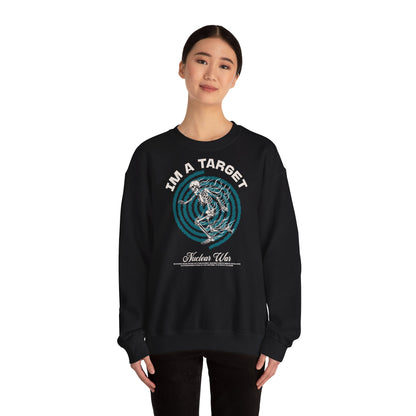 A Target, sudadera unisex con cuello redondo