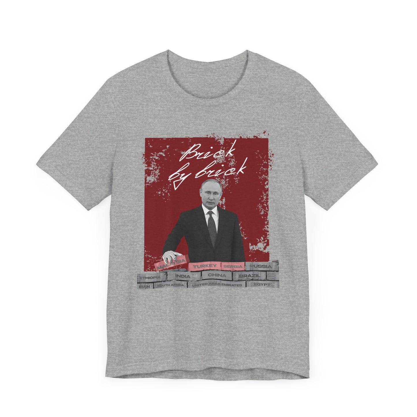 Brick by brick, Camisetas unixes