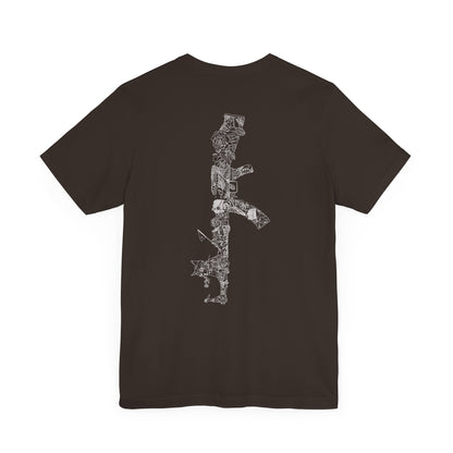 AK, Camiseta de manga corta de punto unisex