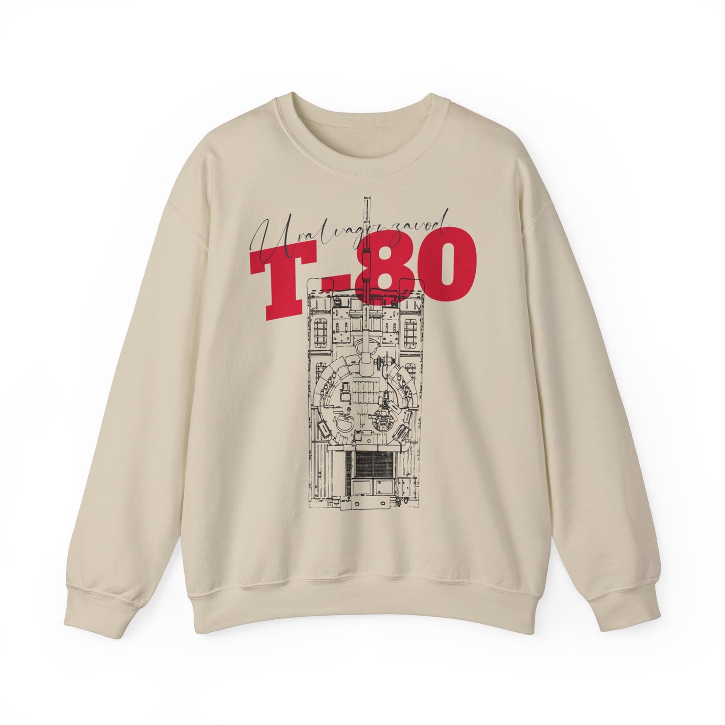 T-80, Sudadera unisex con cuello redondo Heavy Blend™