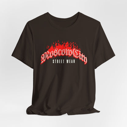 City fire, Camiseta de manga corta de punto unisex