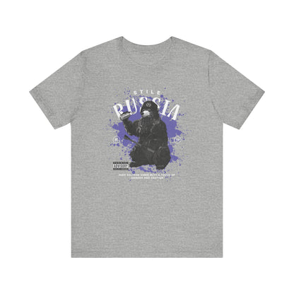 Russia stile, Camiseta de manga corta de punto unisex