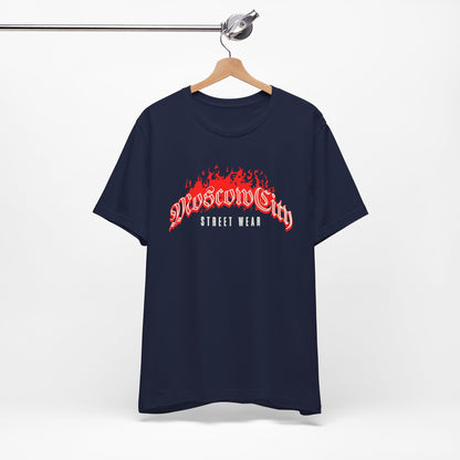 City fire, Camiseta de manga corta de punto unisex