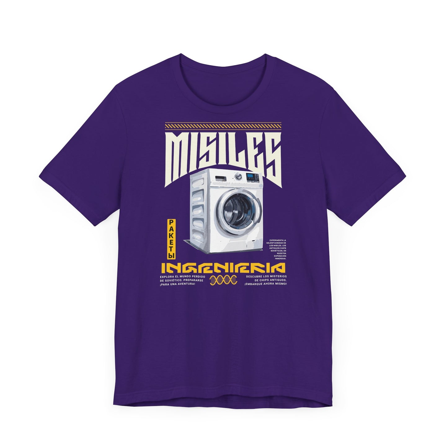 Misiles lavadoras, Camiseta de manga corta de punto unisex