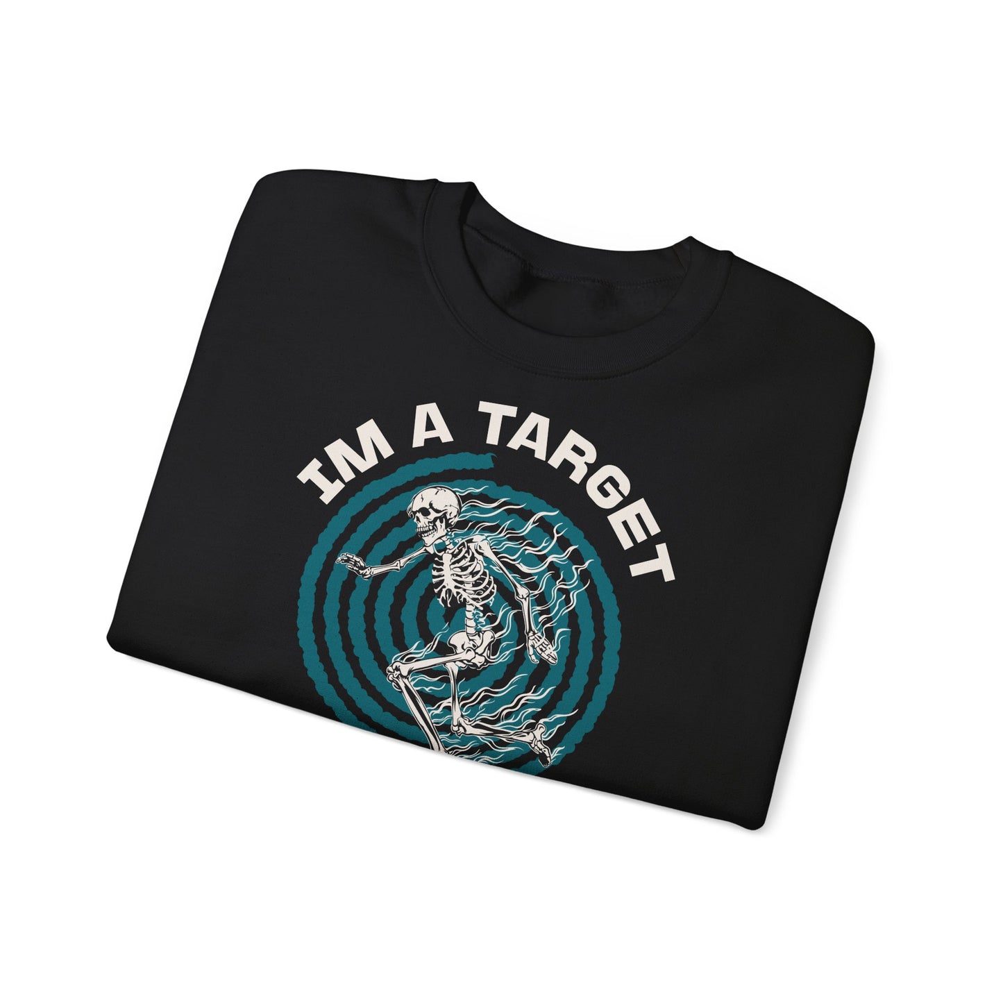 A Target, sudadera unisex con cuello redondo