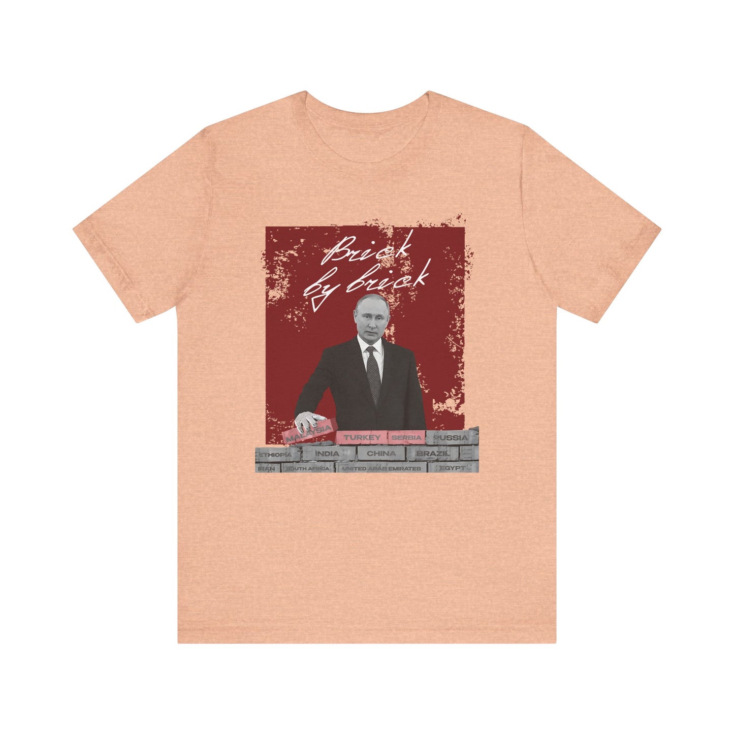 Brick by brick, Camisetas unixes