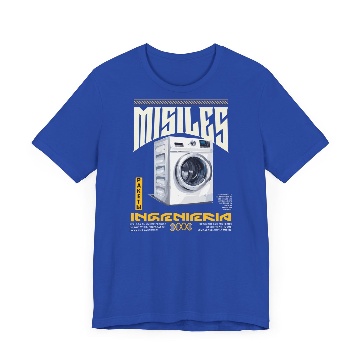 Misiles lavadoras, Camiseta de manga corta de punto unisex