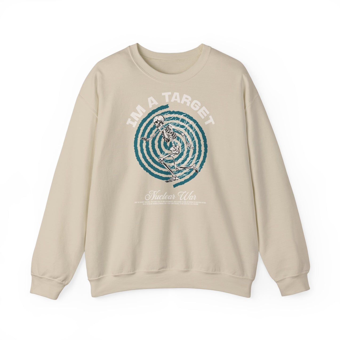 A Target, sudadera unisex con cuello redondo