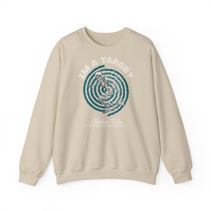 A Target, sudadera unisex con cuello redondo