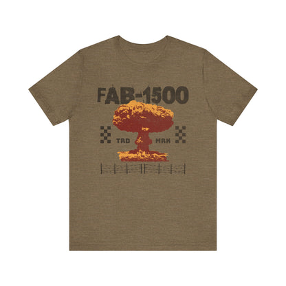 FAB-1500, Camiseta de manga corta de punto unisex