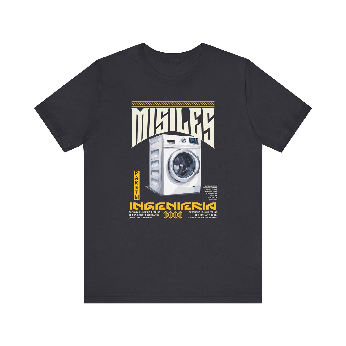 Misiles lavadoras, Camiseta de manga corta de punto unisex