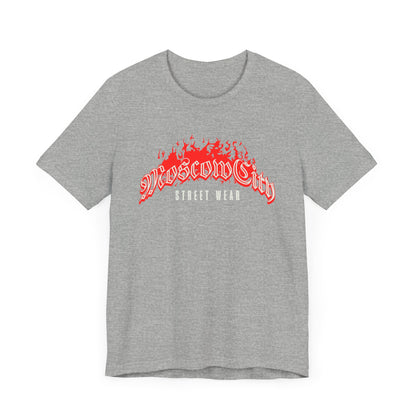 City fire, Camiseta de manga corta de punto unisex