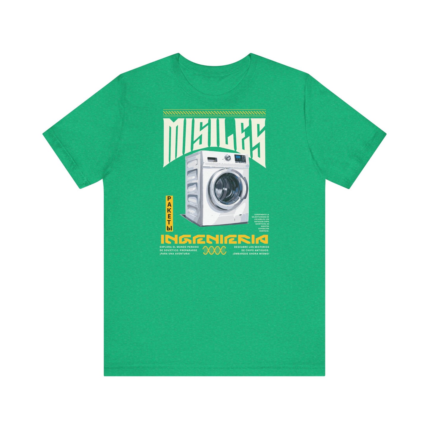 Misiles lavadoras, Camiseta de manga corta de punto unisex