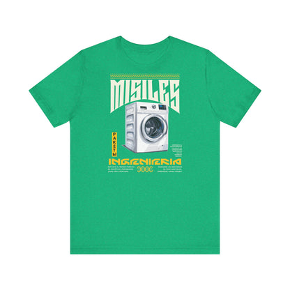 Misiles lavadoras, Camiseta de manga corta de punto unisex