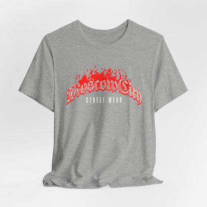 City fire, Camiseta de manga corta de punto unisex