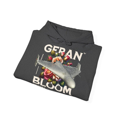 Dron geran, Sudadera con capucha unisex Heavy Blend™