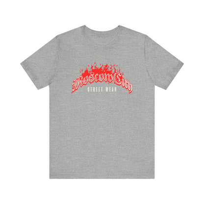 City fire, Camiseta de manga corta de punto unisex