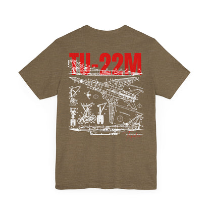 TU-22M, Camiseta de manga corta unisex de jersey