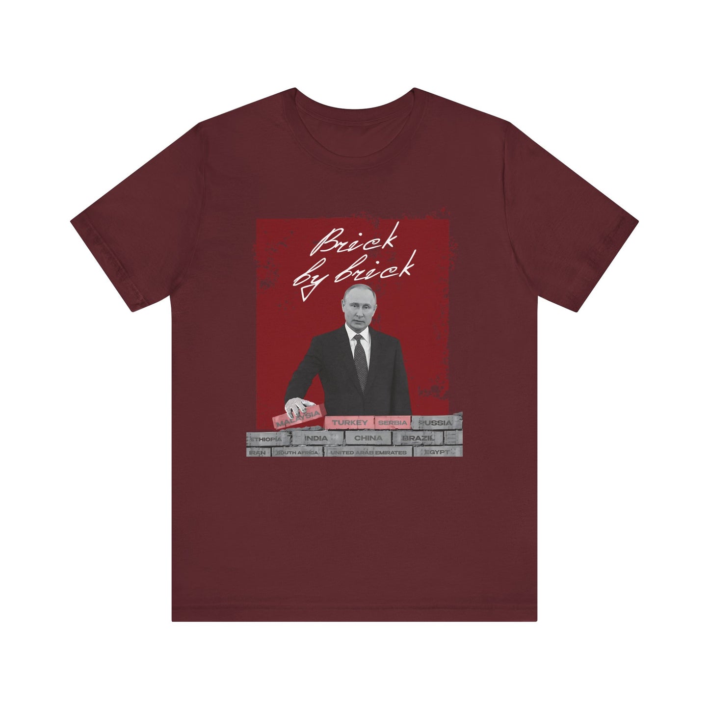 Brick by brick, Camisetas unixes