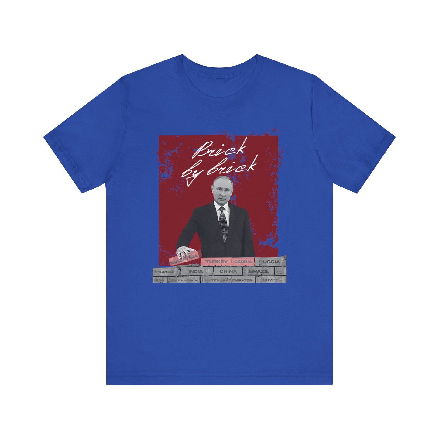Brick by brick, Camisetas unixes