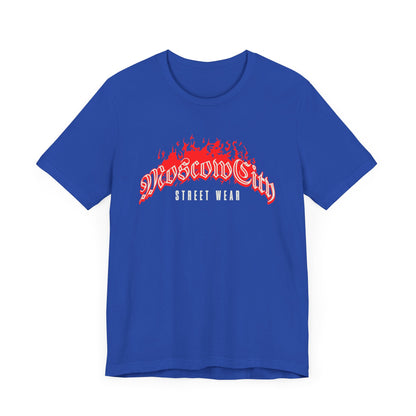 City fire, Camiseta de manga corta de punto unisex
