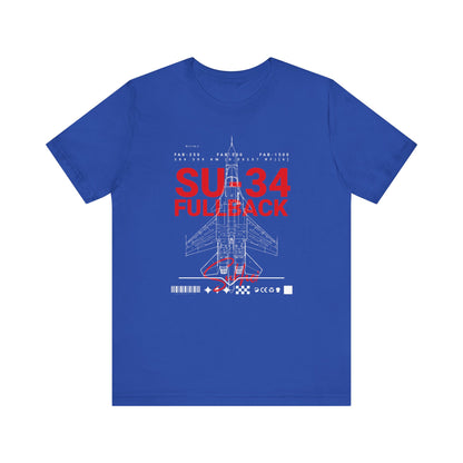 SU-34, Camisetas de fútbol unisex con pantalones cortos