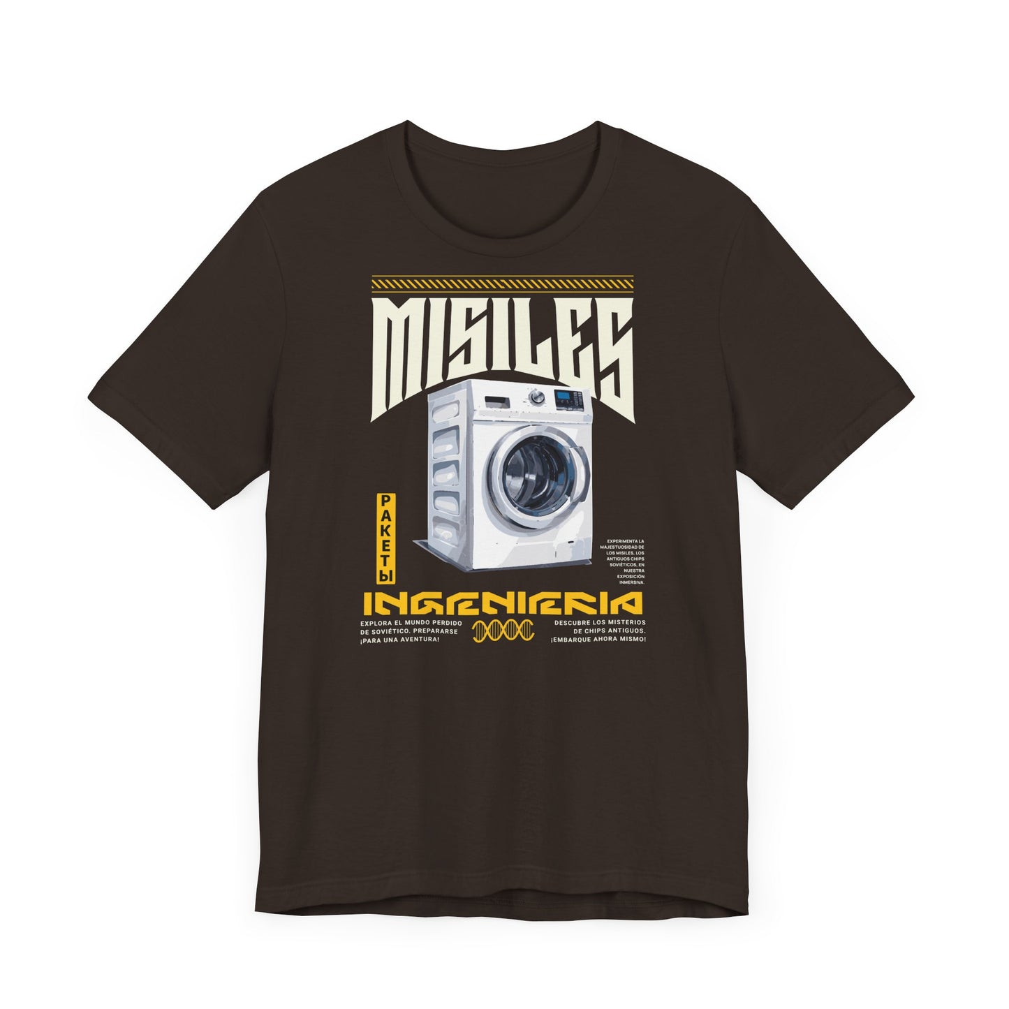 Misiles lavadoras, Camiseta de manga corta de punto unisex