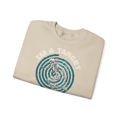 A Target, sudadera unisex con cuello redondo
