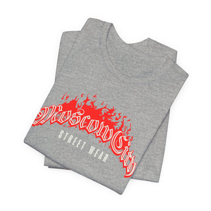 City fire, Camiseta de manga corta de punto unisex
