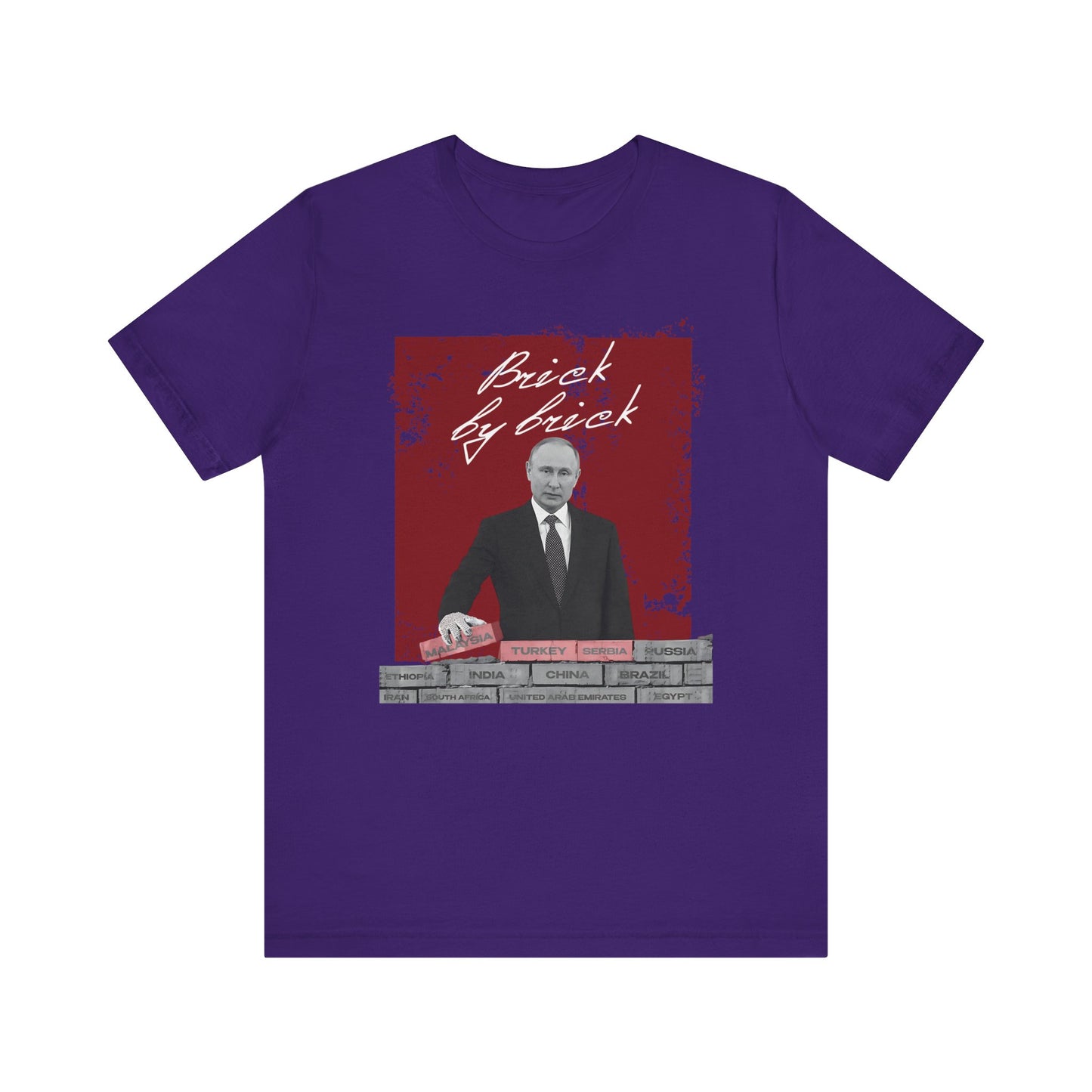 Brick by brick, Camisetas unixes