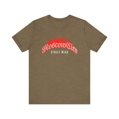 City fire, Camiseta de manga corta de punto unisex