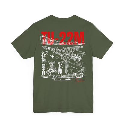 TU-22M, Camiseta de manga corta unisex de jersey