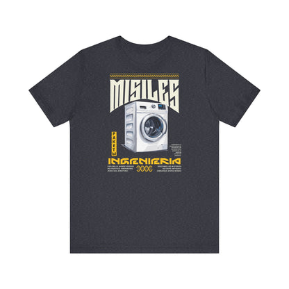 Misiles lavadoras, Camiseta de manga corta de punto unisex