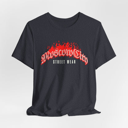 City fire, Camiseta de manga corta de punto unisex