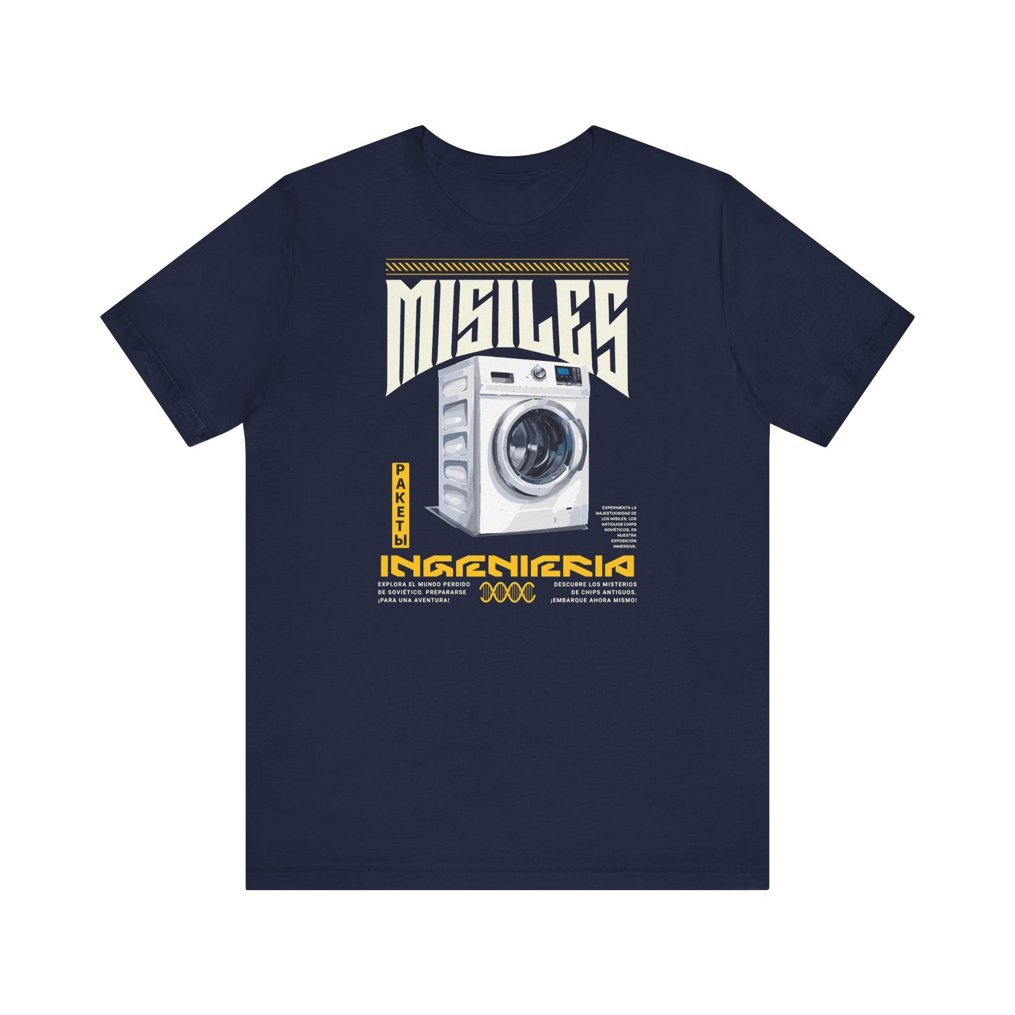 Misiles lavadoras, Camiseta de manga corta de punto unisex