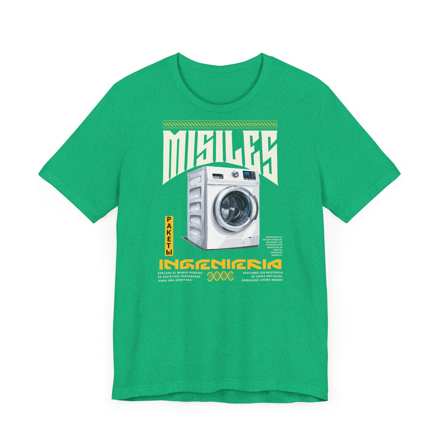 Misiles lavadoras, Camiseta de manga corta de punto unisex
