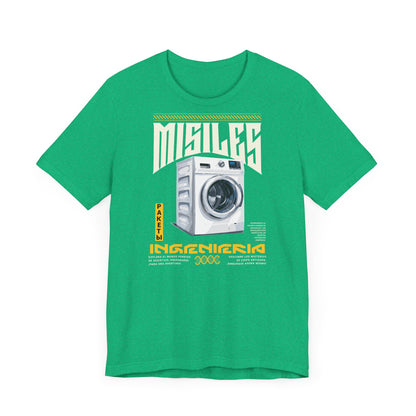 Misiles lavadoras, Camiseta de manga corta de punto unisex