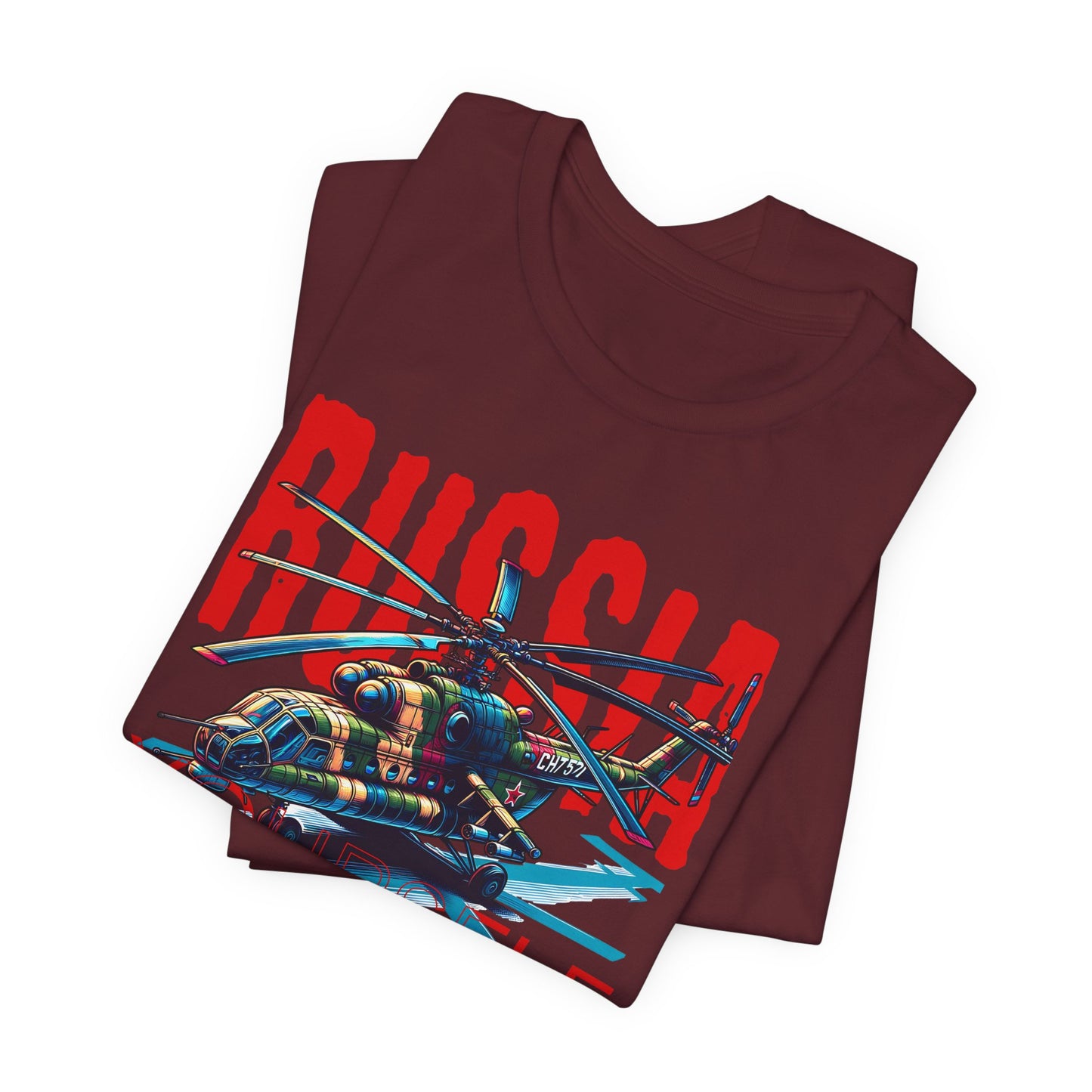 Helicopteros del este, Camiseta de manga corta unisex de jersey