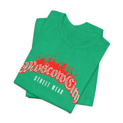 City fire, Camiseta de manga corta de punto unisex