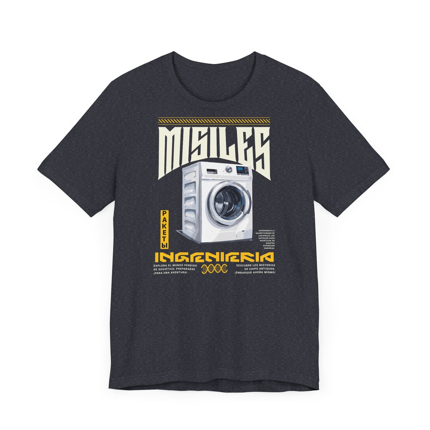 Misiles lavadoras, Camiseta de manga corta de punto unisex