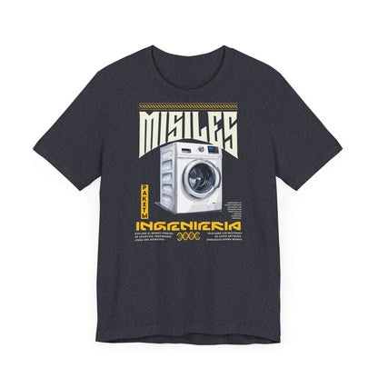 Misiles lavadoras, Camiseta de manga corta de punto unisex