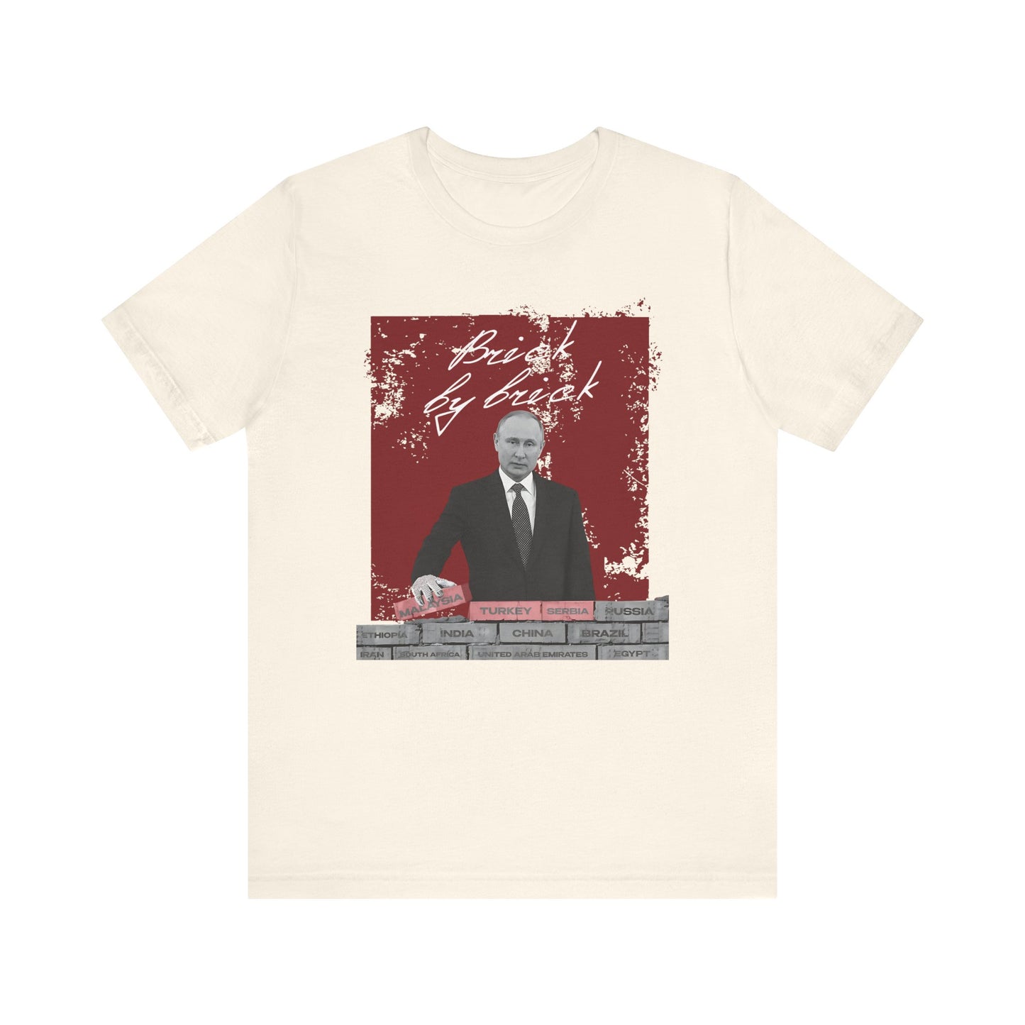Brick by brick, Camisetas unixes