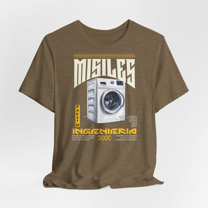 Misiles lavadoras, Camiseta de manga corta de punto unisex